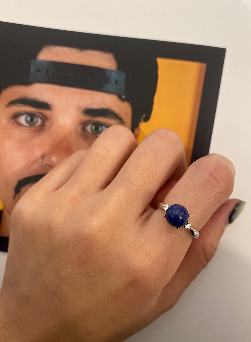 Lapis lazuli 925silver ring
