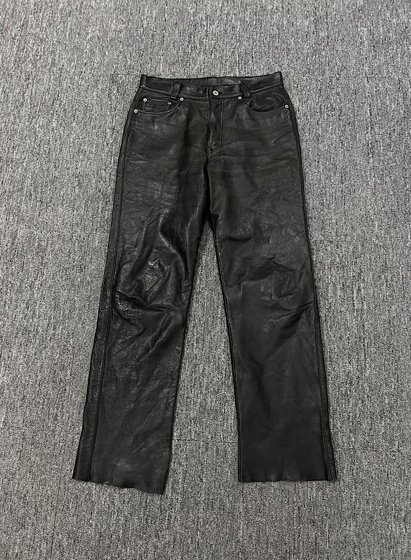 leather pants (34inch)
