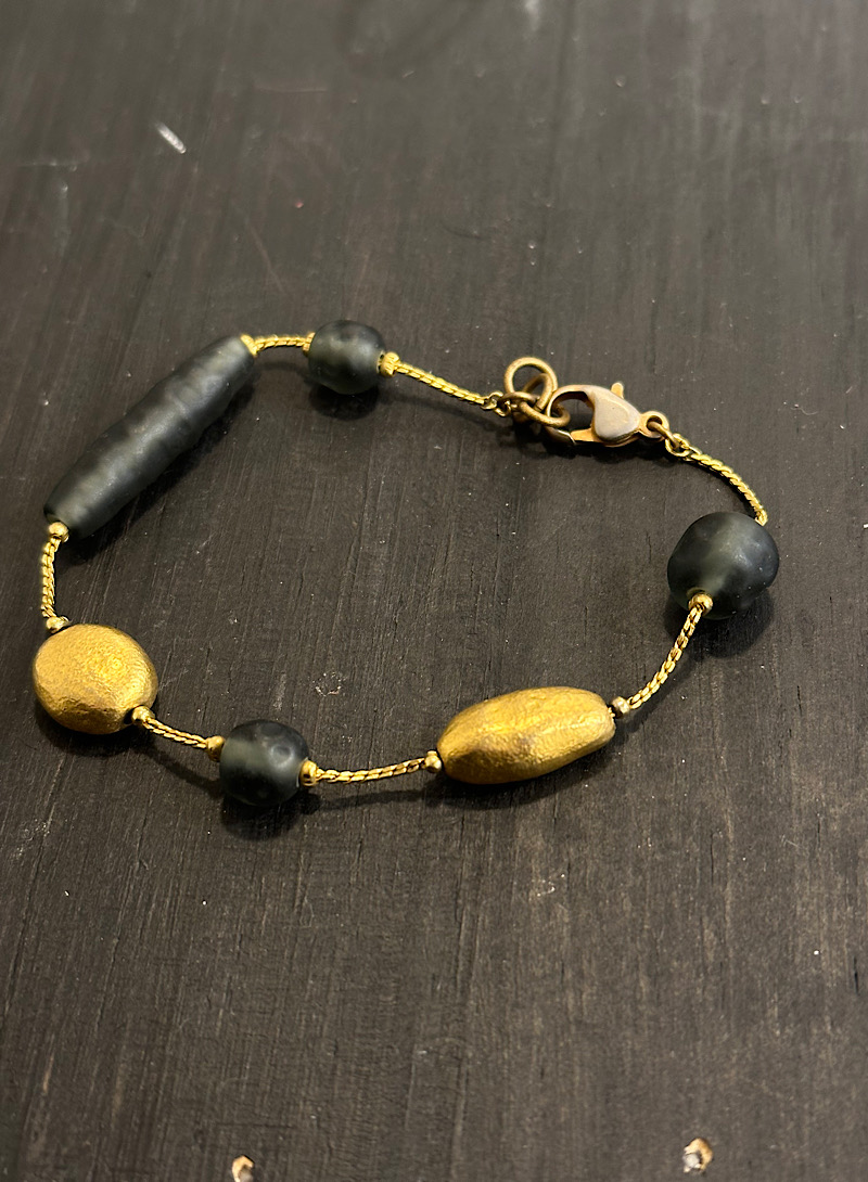 Gold&amp;Black bracelet