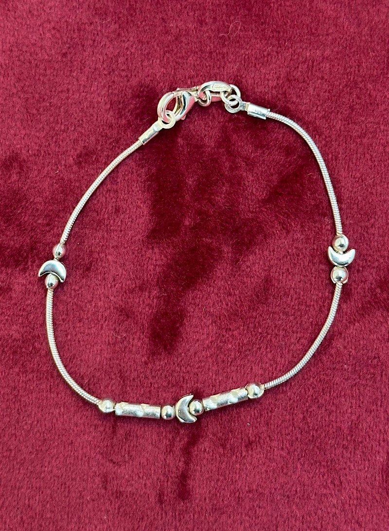Moon 925silver bracelet