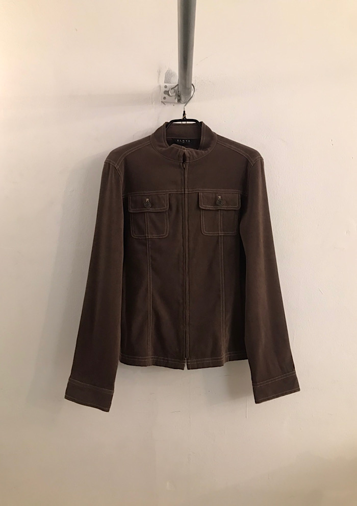 zip-up jacket (M)