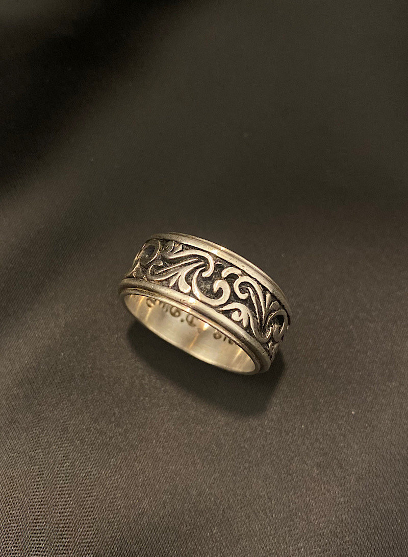 M.G.C antique 925silver ring