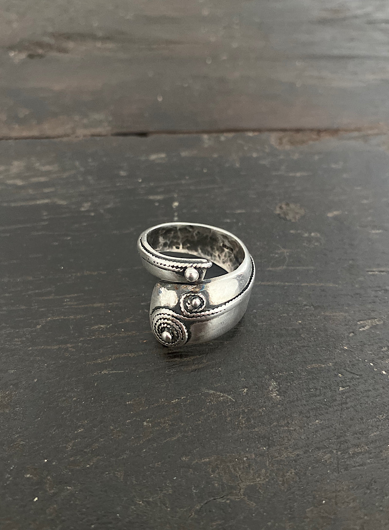 Antique tribal 925silver ring