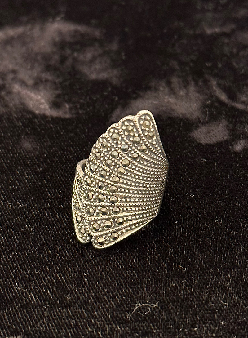 marcasite 925silver ring