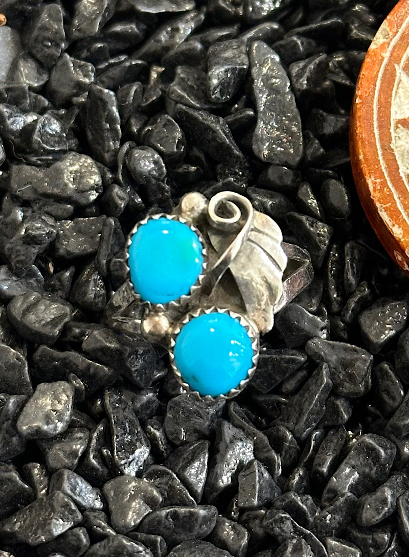 Vintage turquoise 925silver ring
