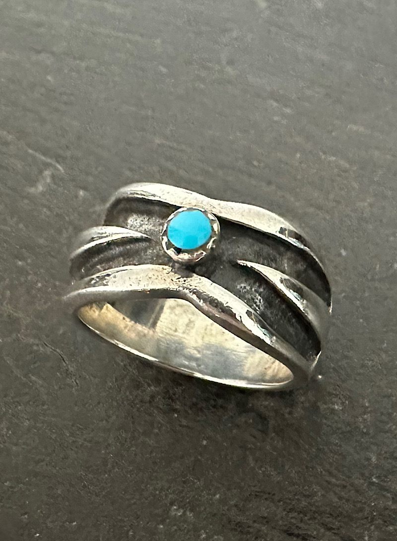 Turquoise X 925silver ring