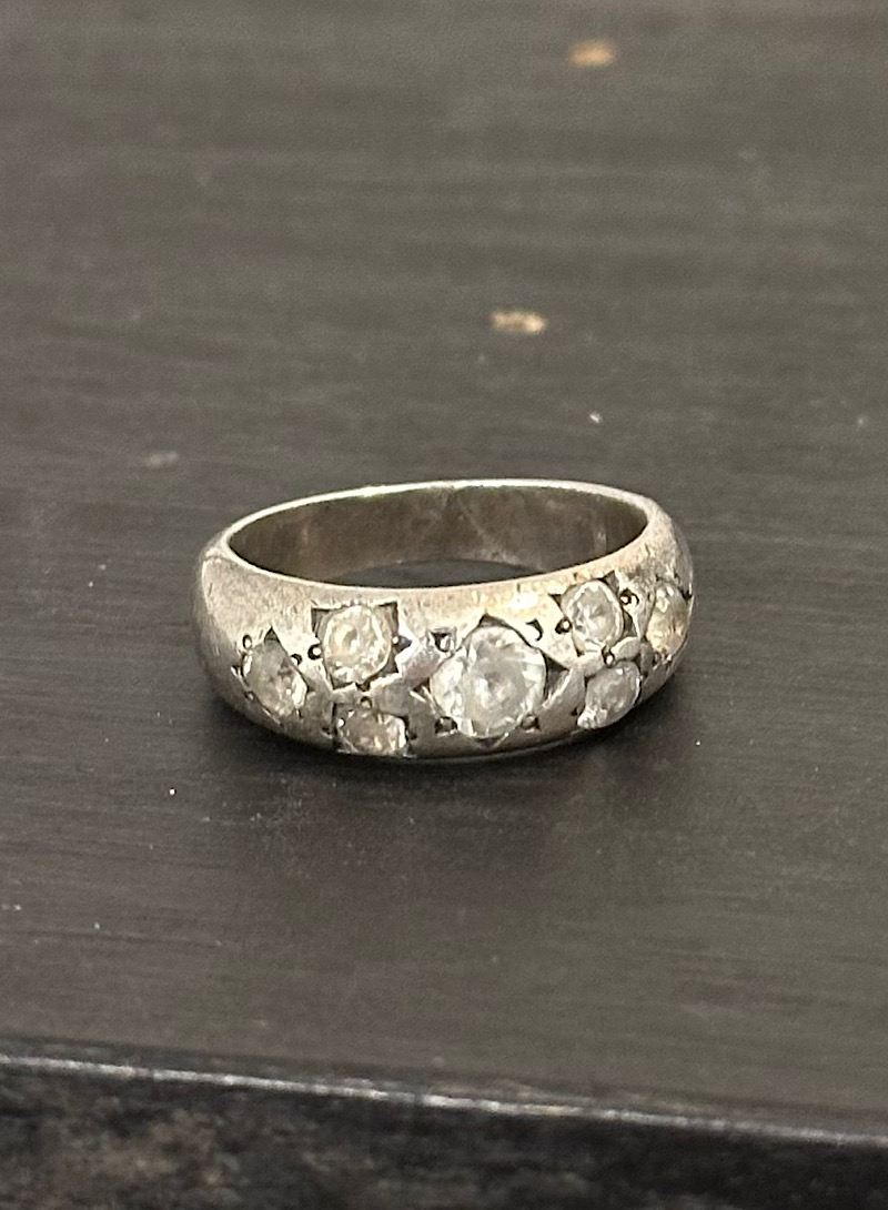 Cubic 925silver ring