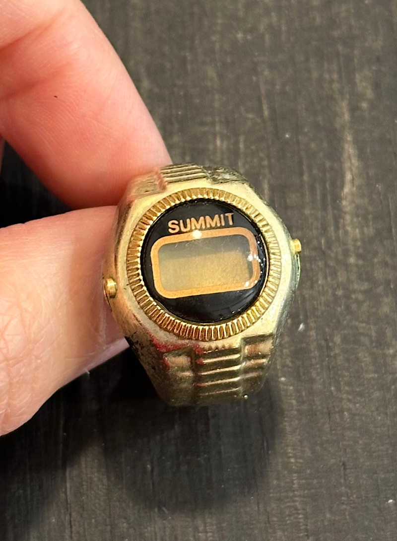 Vintage Watch Ring