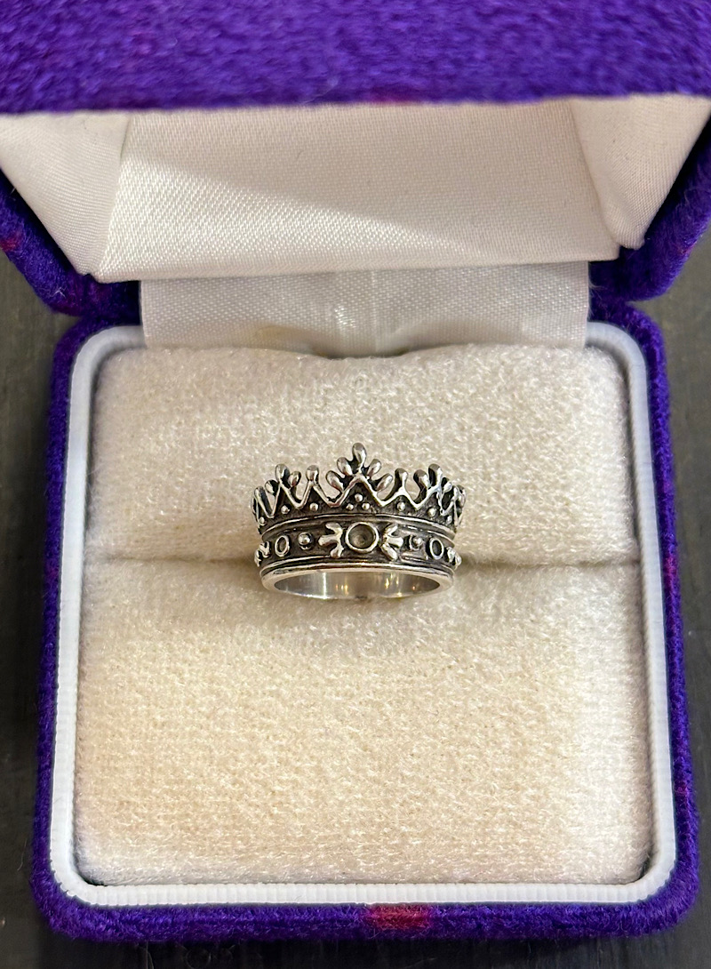 Crown 925silver ring