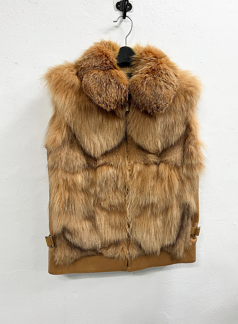 Fox Fur, Lamb Skin vest