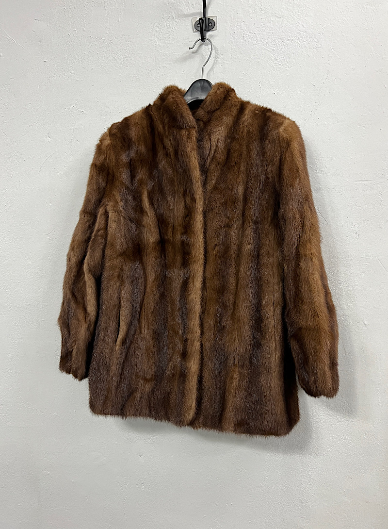 real mink fur jacket