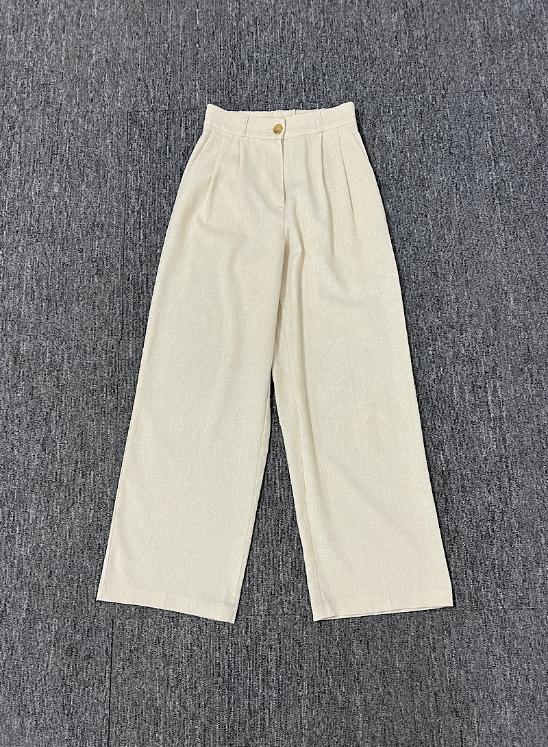 cotton+linen pants