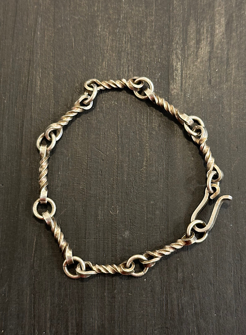 Twist 925silver bracelet